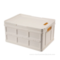 clothes food plastic foldable storage boxes with handle